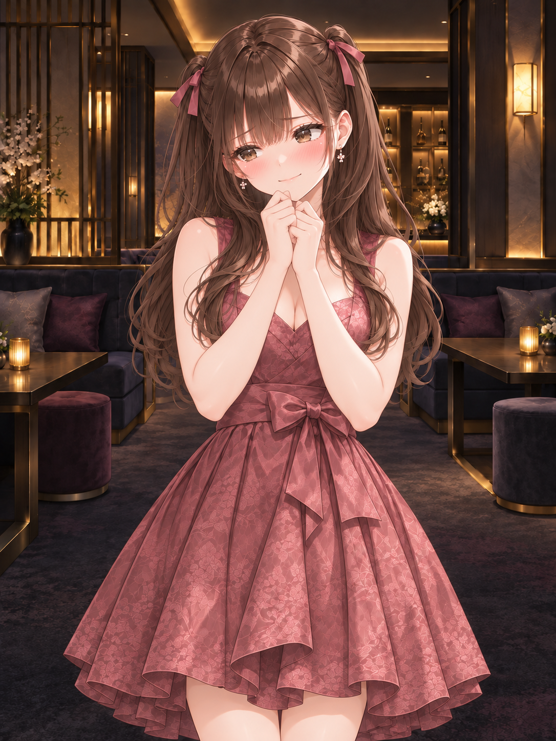 乃愛照れる