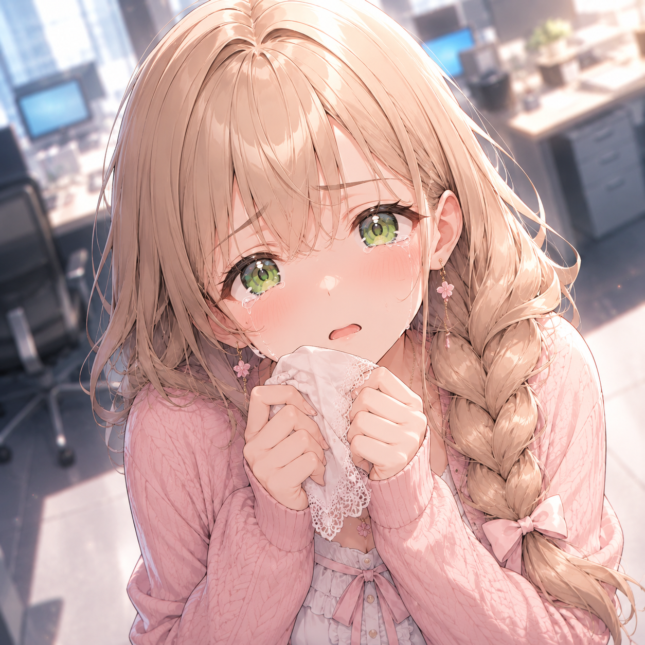 姫宮紗季泣く