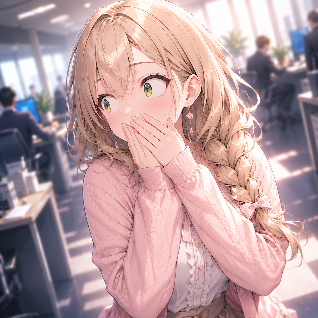 姫宮紗季驚く