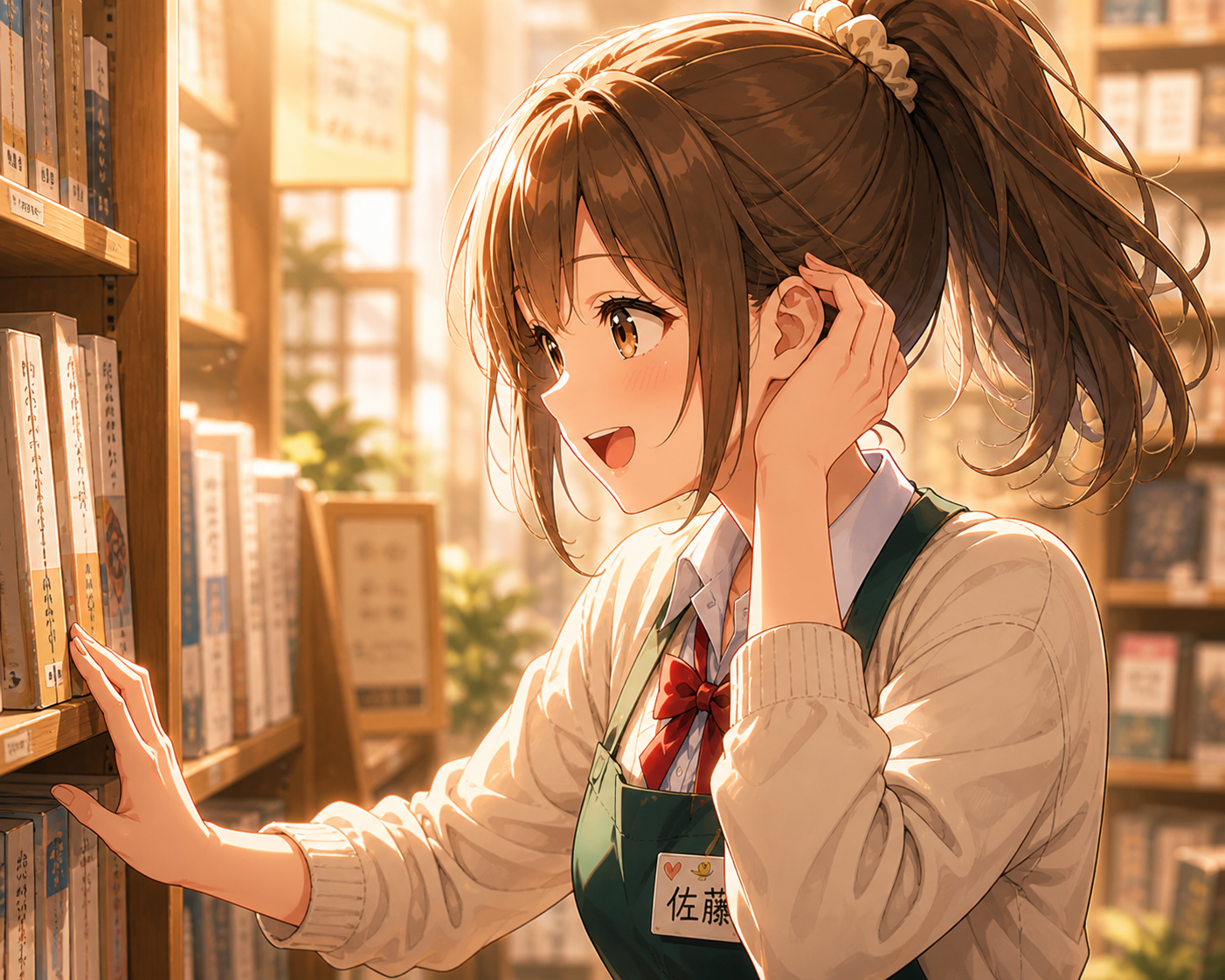 仕事中