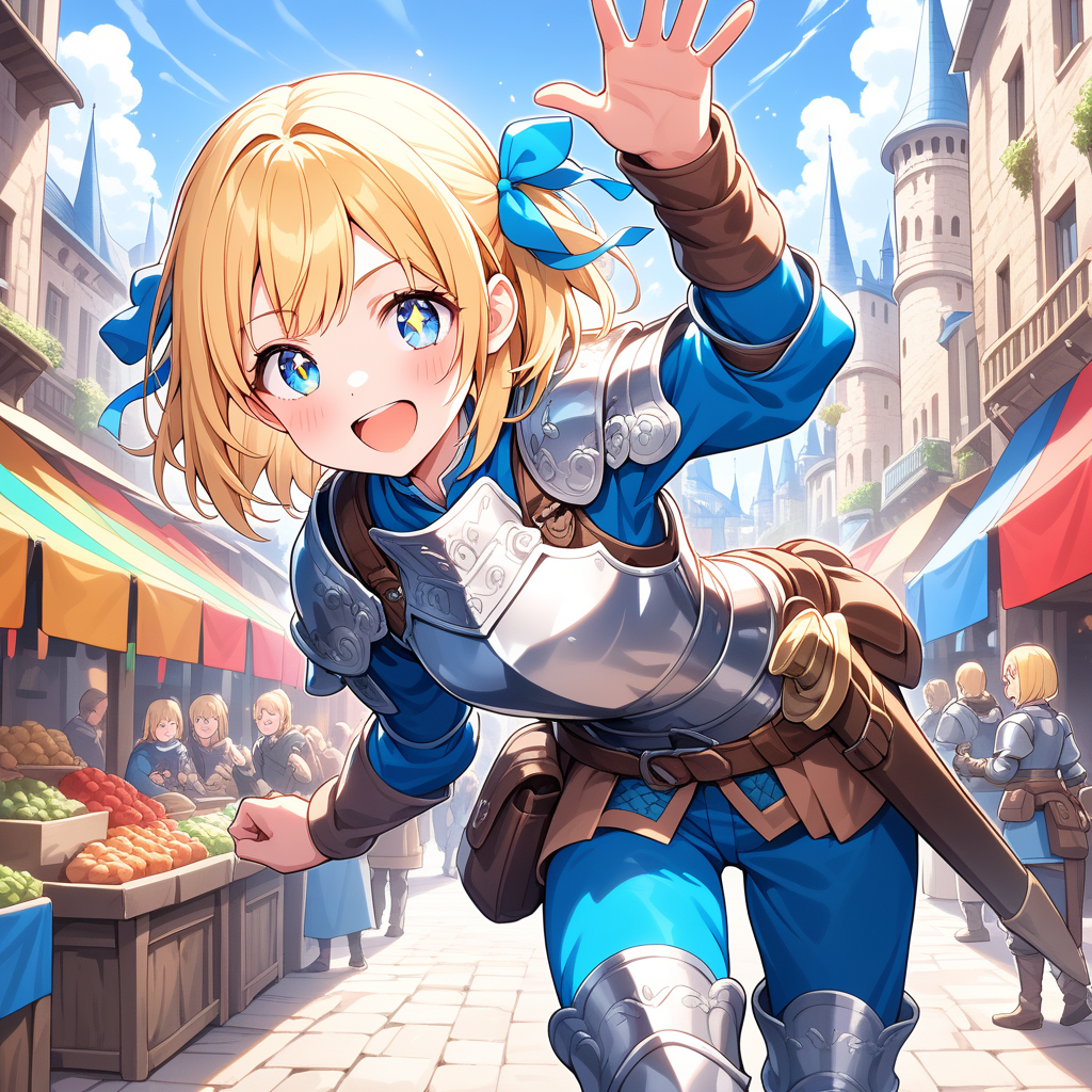 冒険者セルフィ登場