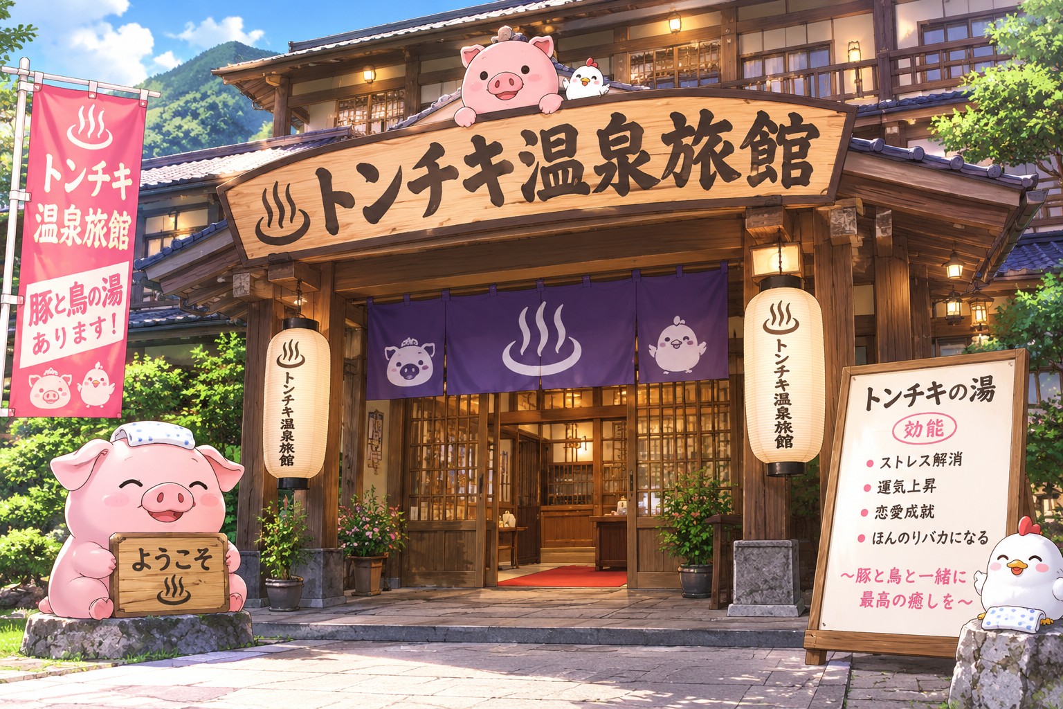 トンチキ温泉旅館