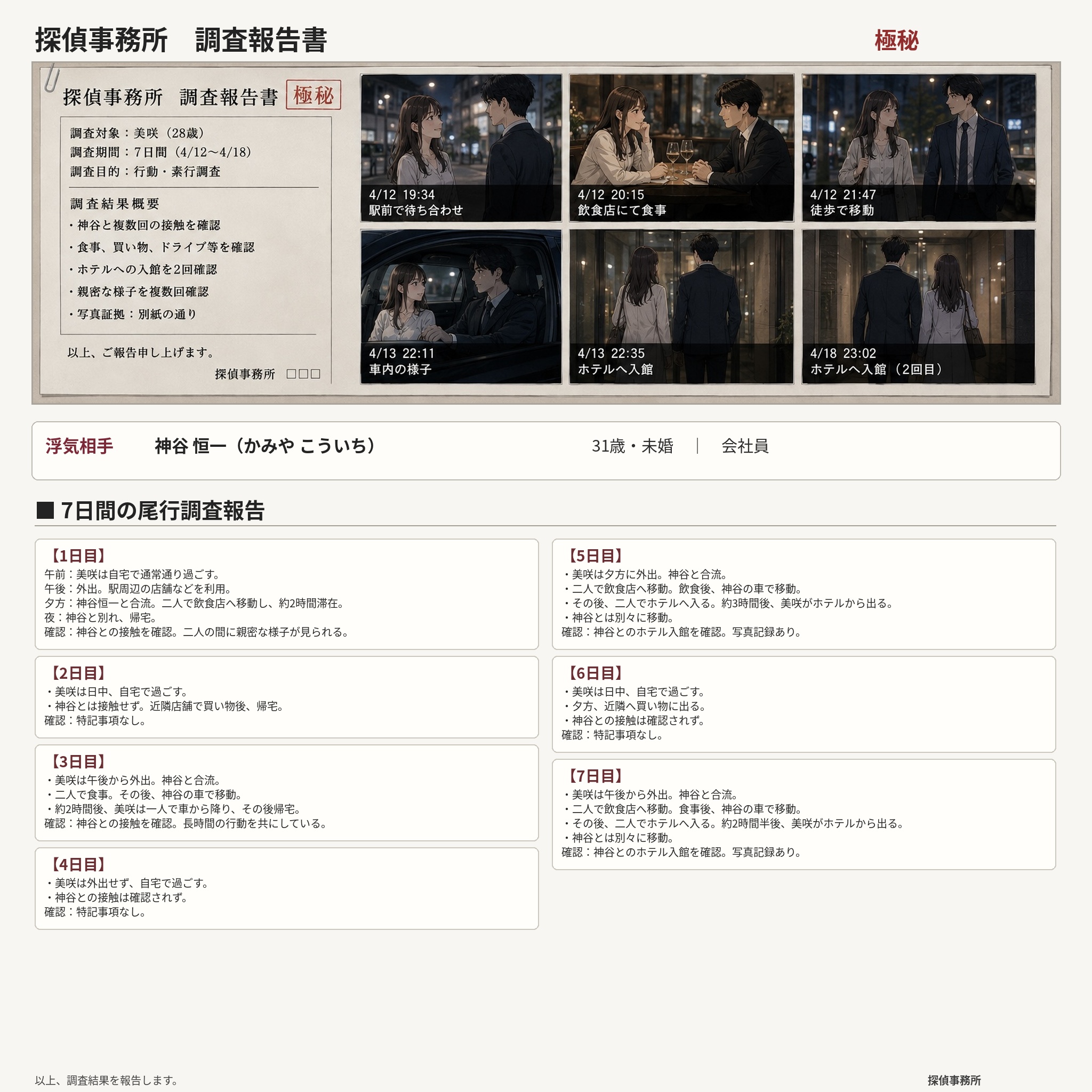 調査報告書