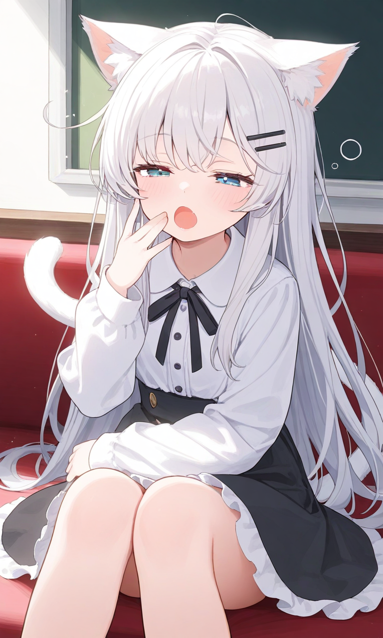 眠いよぉ