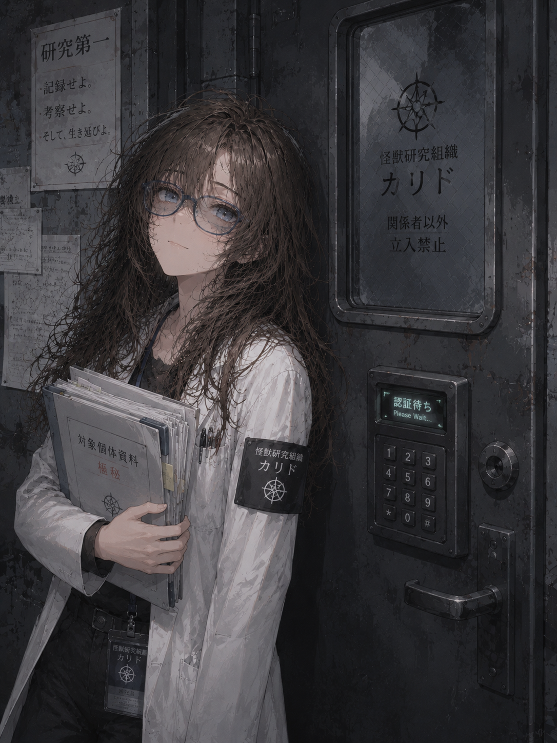 松井凛奈扉の前