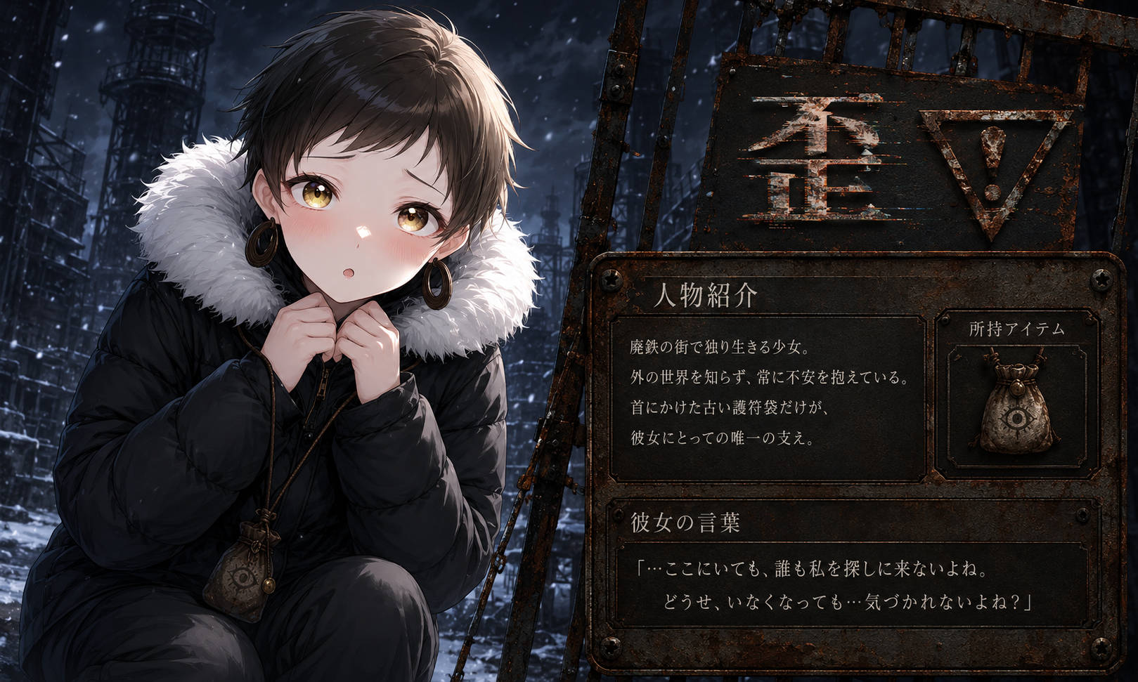 歪