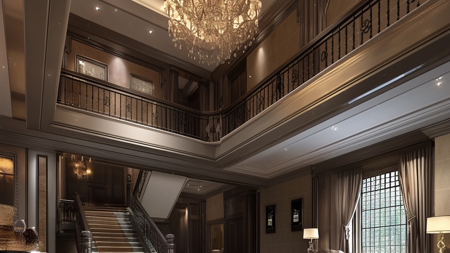 家の玄関ロビー