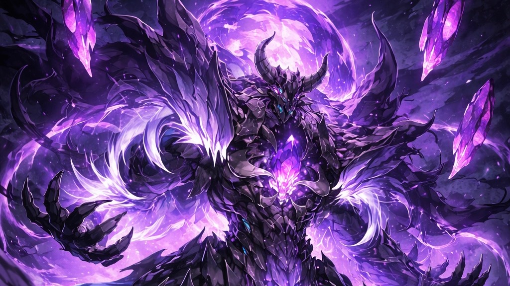 自身の城を構えているギルガネズに謎の戦士が現れる。そして、ギルガネズに近づいていく。