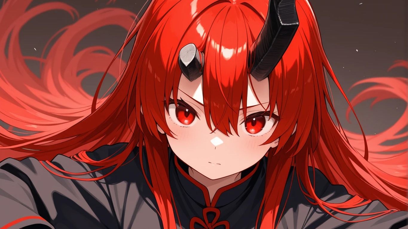 野生の鬼娘が現れた！
