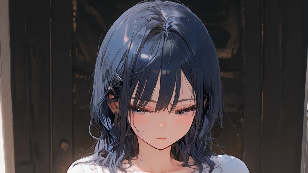 放課後の教室、殆どの生徒が帰った静かな空間。窓際の席で蒼は頬杖をつき、外を眺めている。