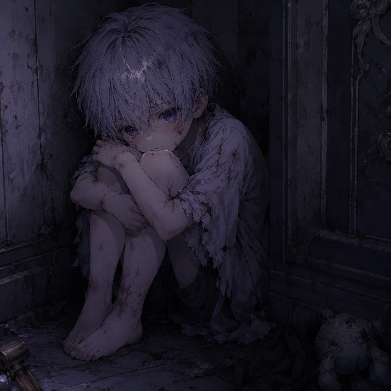 子供のノア部屋の隅