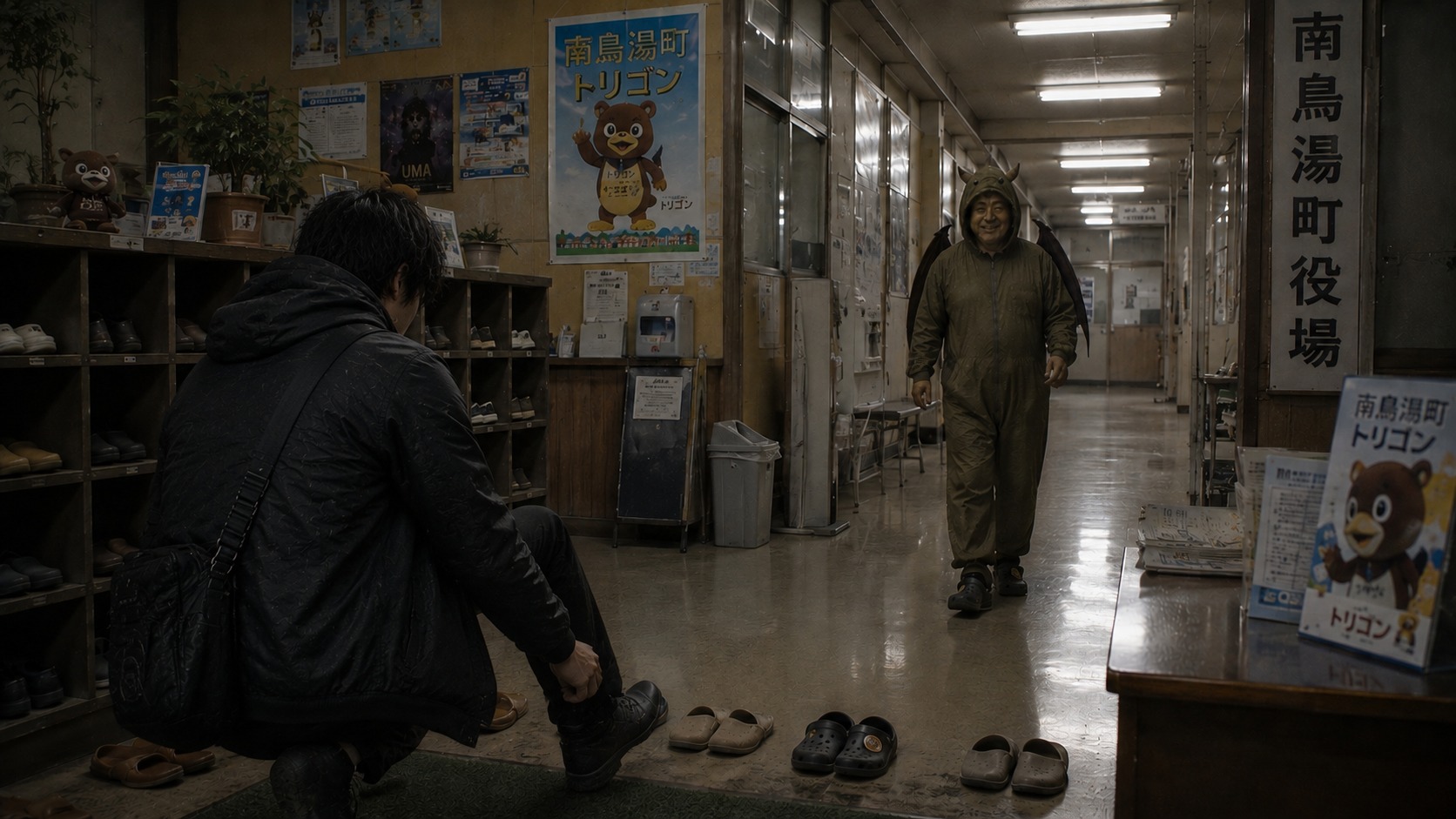 南鳥潟町役場