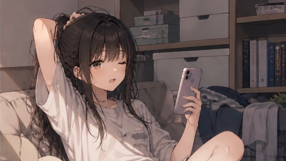 家でのひまり
