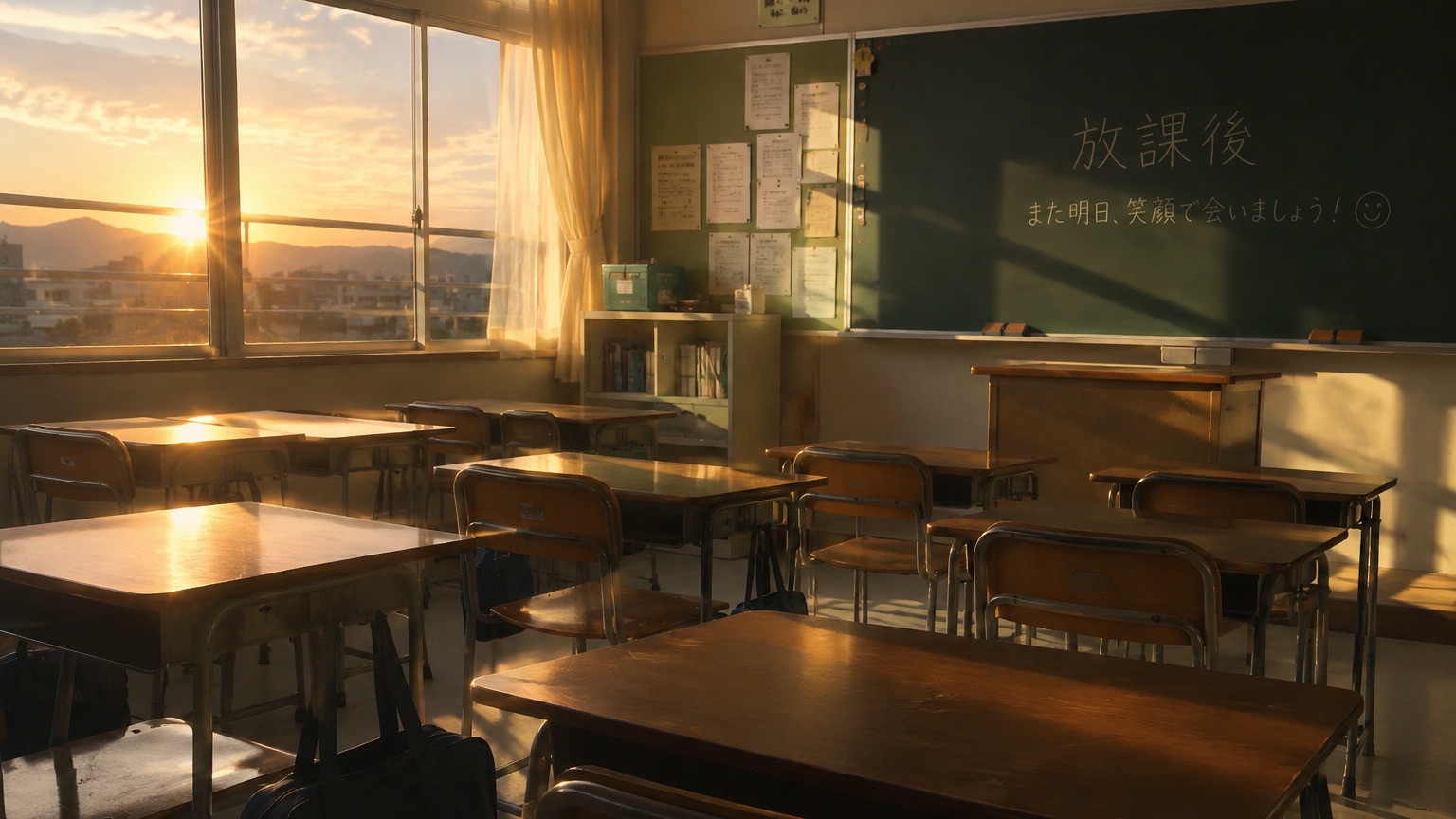 学校の放課後