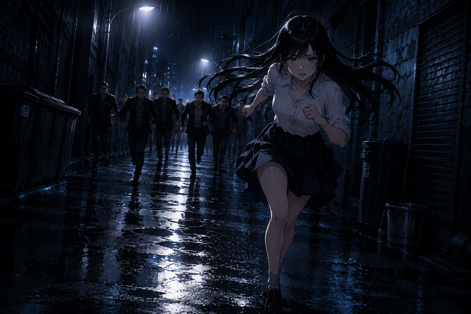 路地裏の遭遇