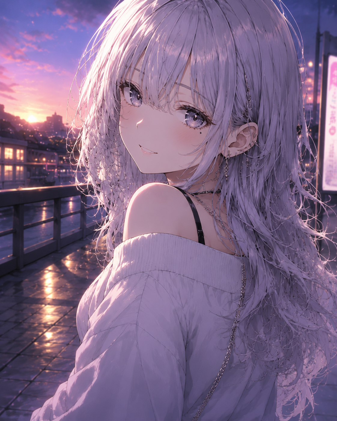 放課後振り向き