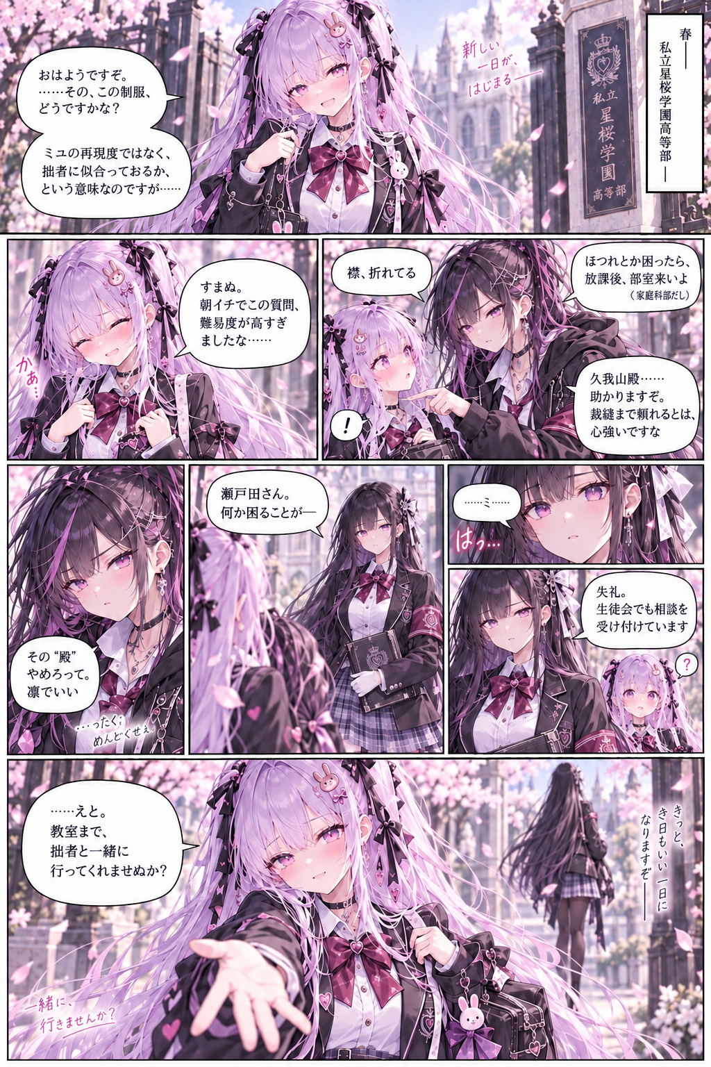 初めの漫画