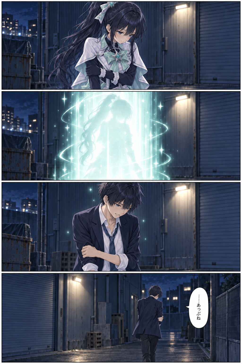 序章漫画秘密の夜