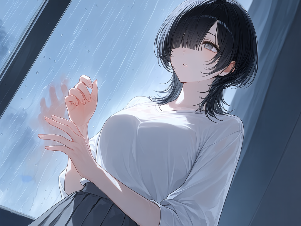 雨の日