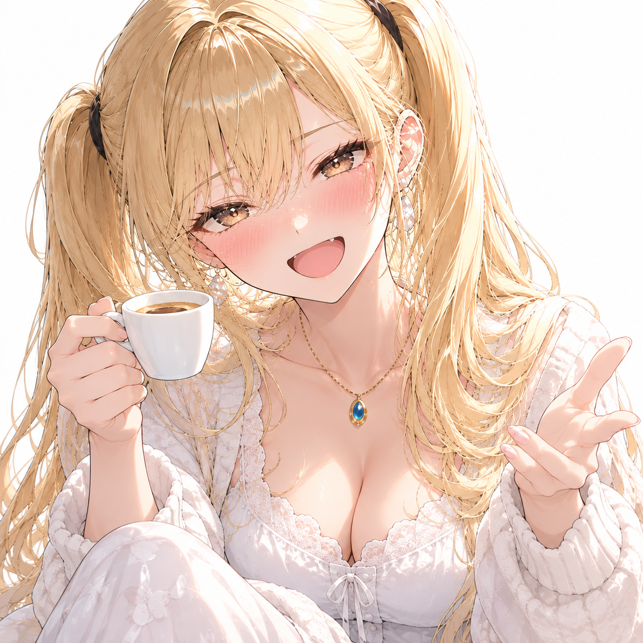 話す