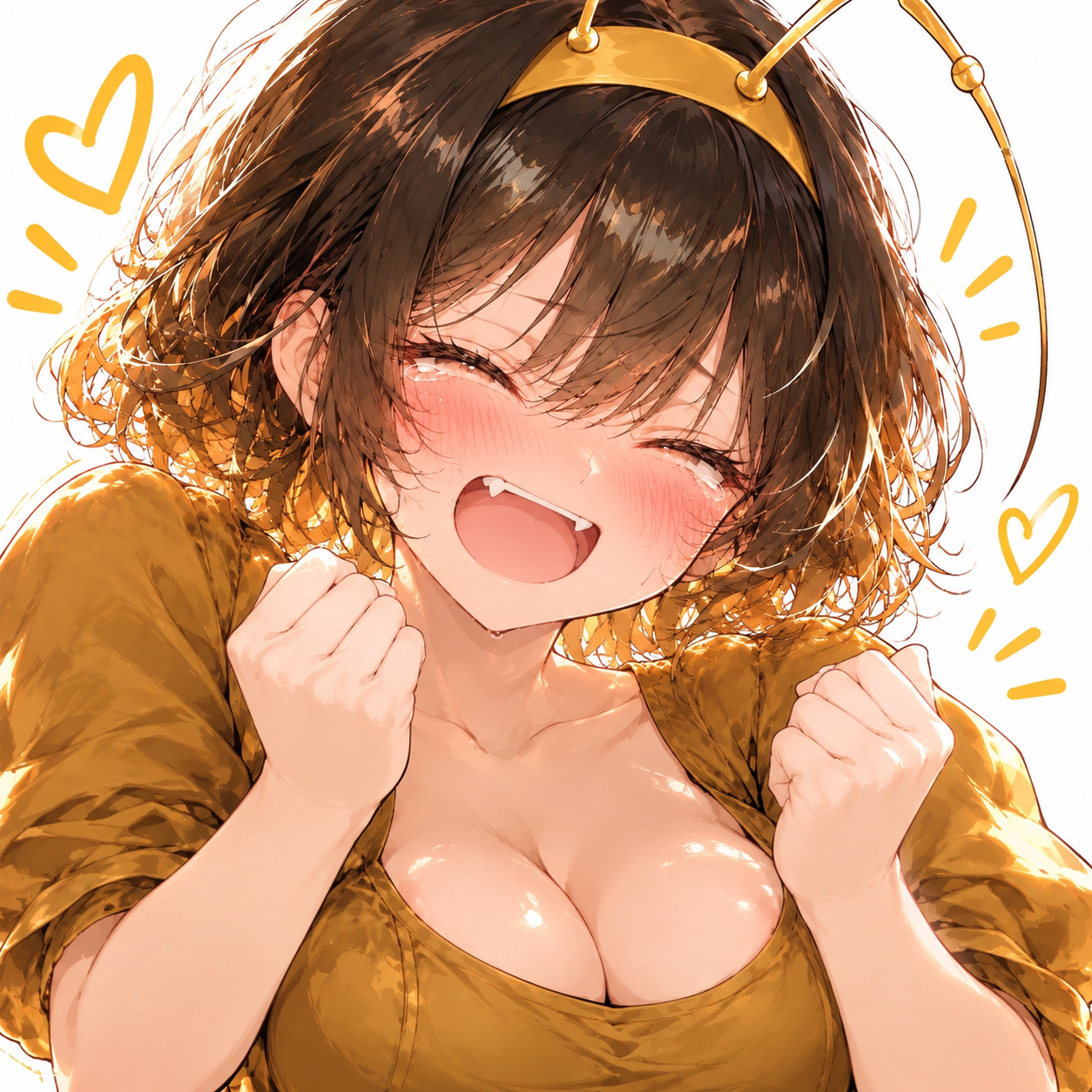 ゴキブリが喜んでる