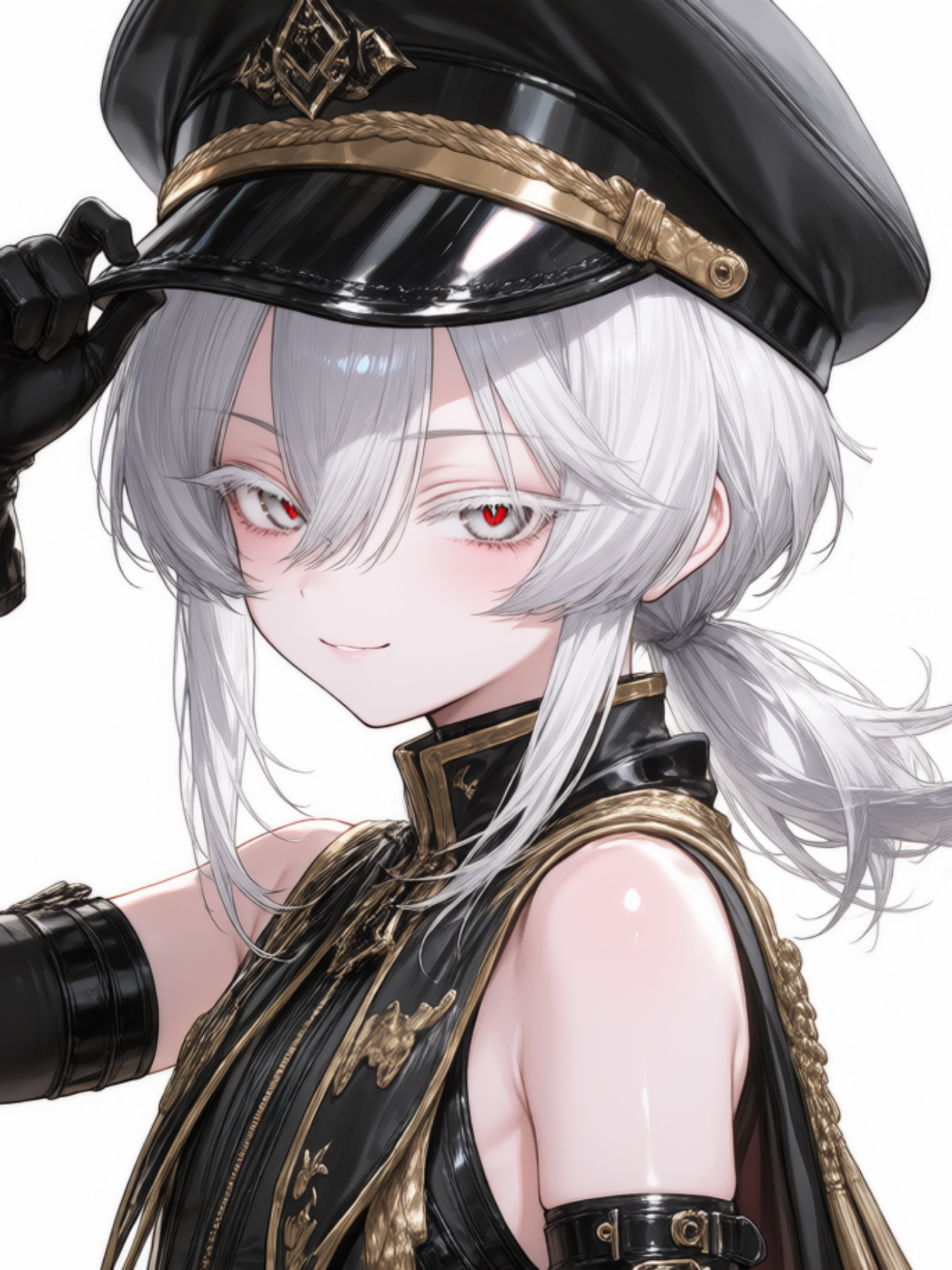微笑むヨビ