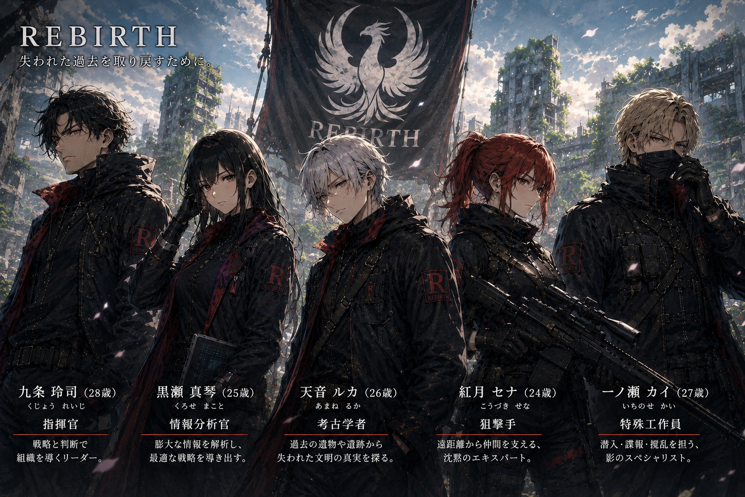 REBIRTH真実を追う組織