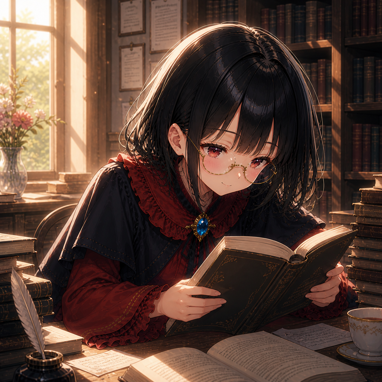 本を読む