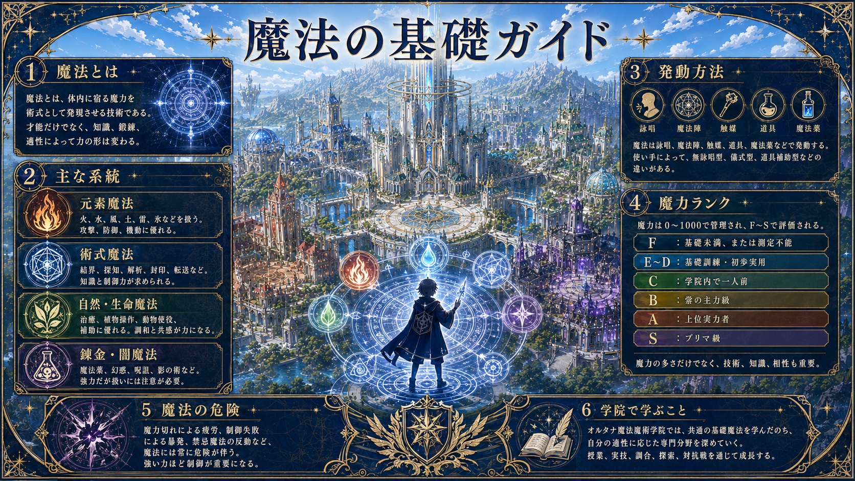 魔法の基礎ガイド