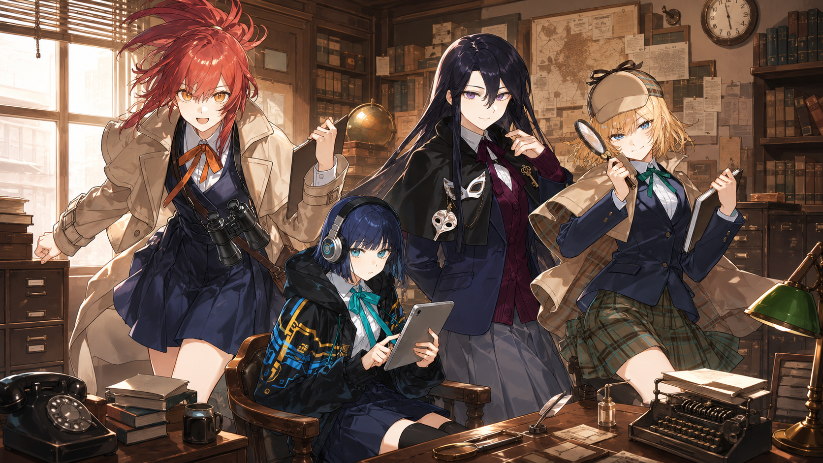 4人集合