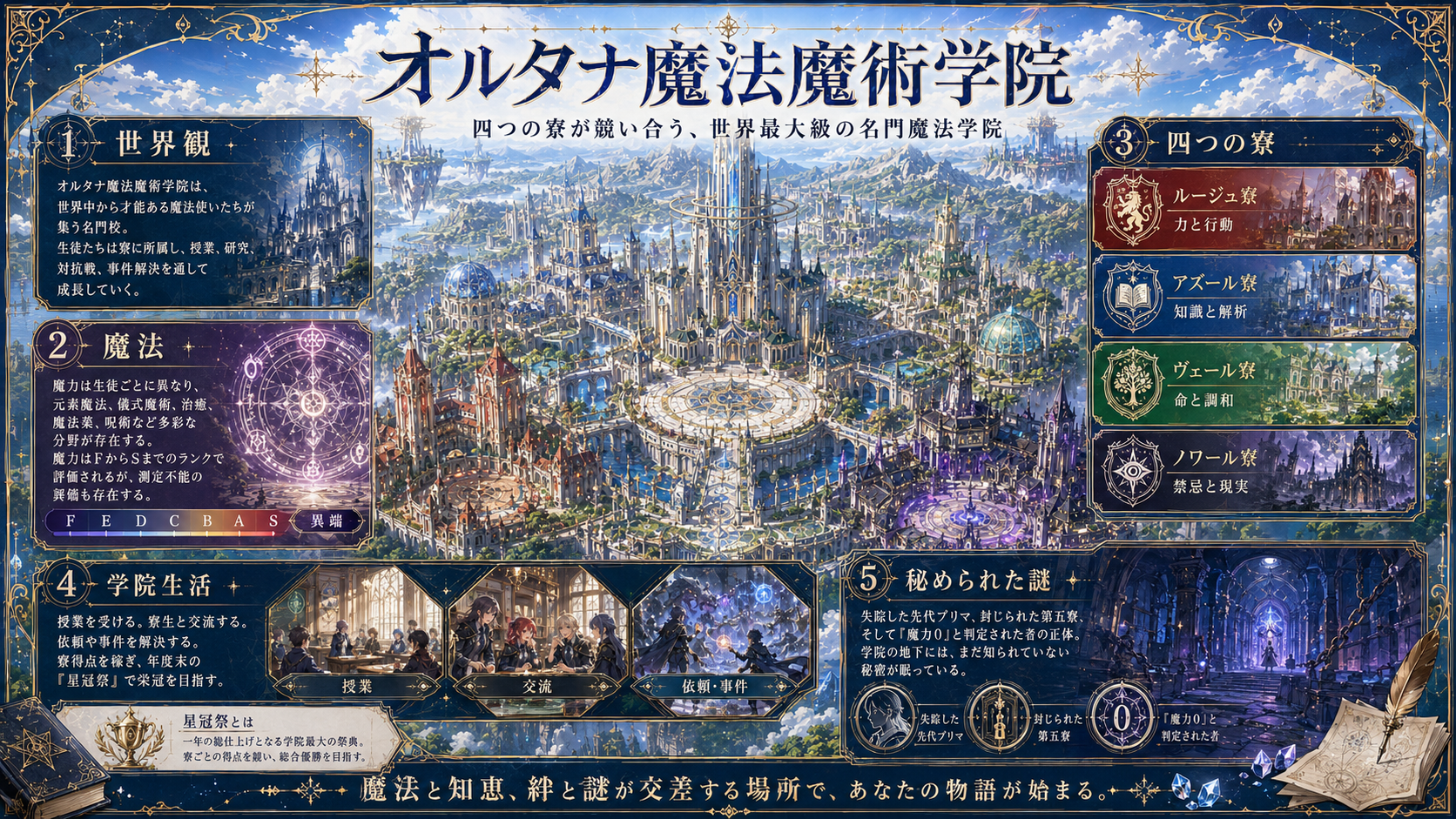 オルタナ魔法魔術学院について