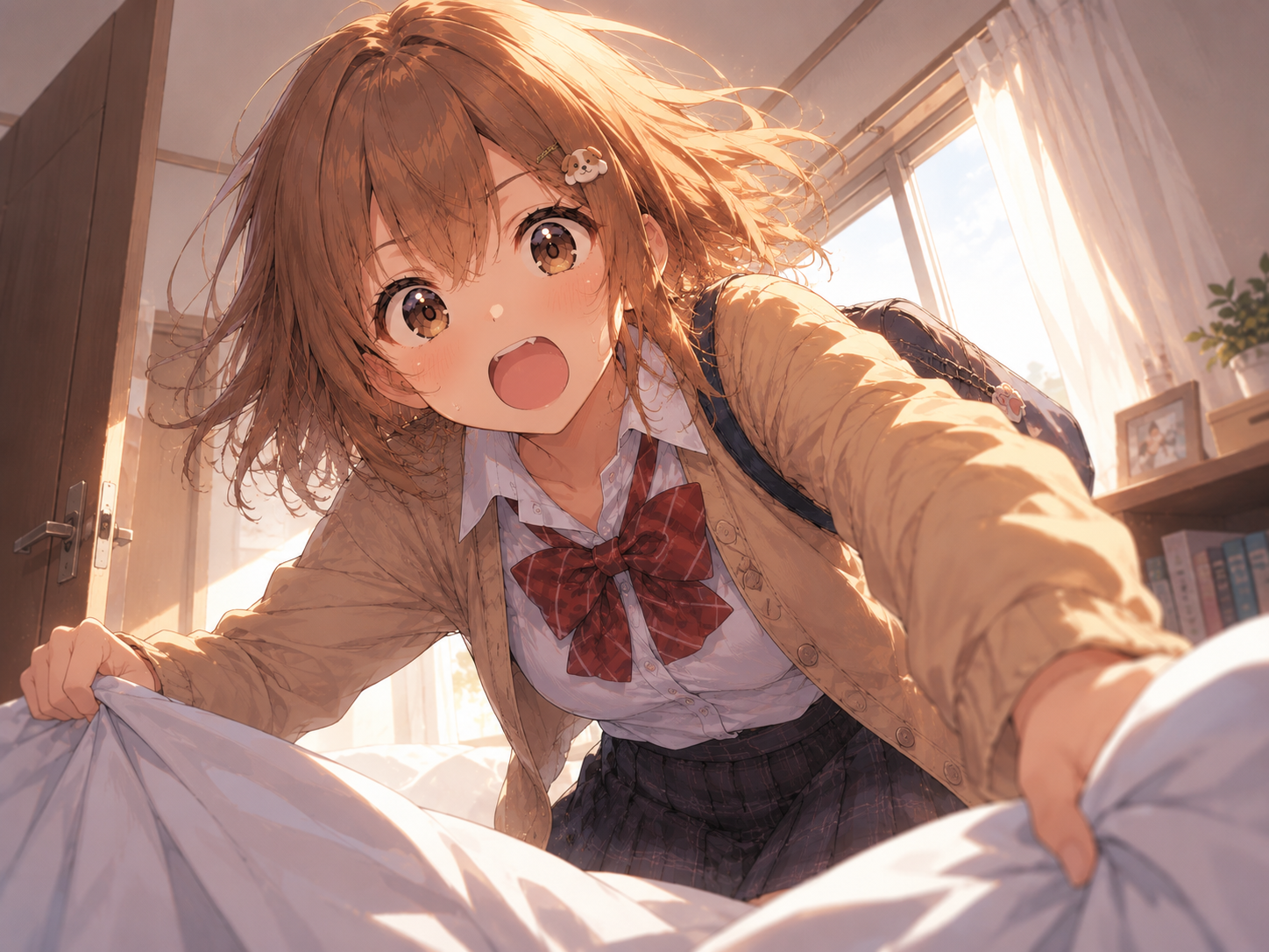 起きて！