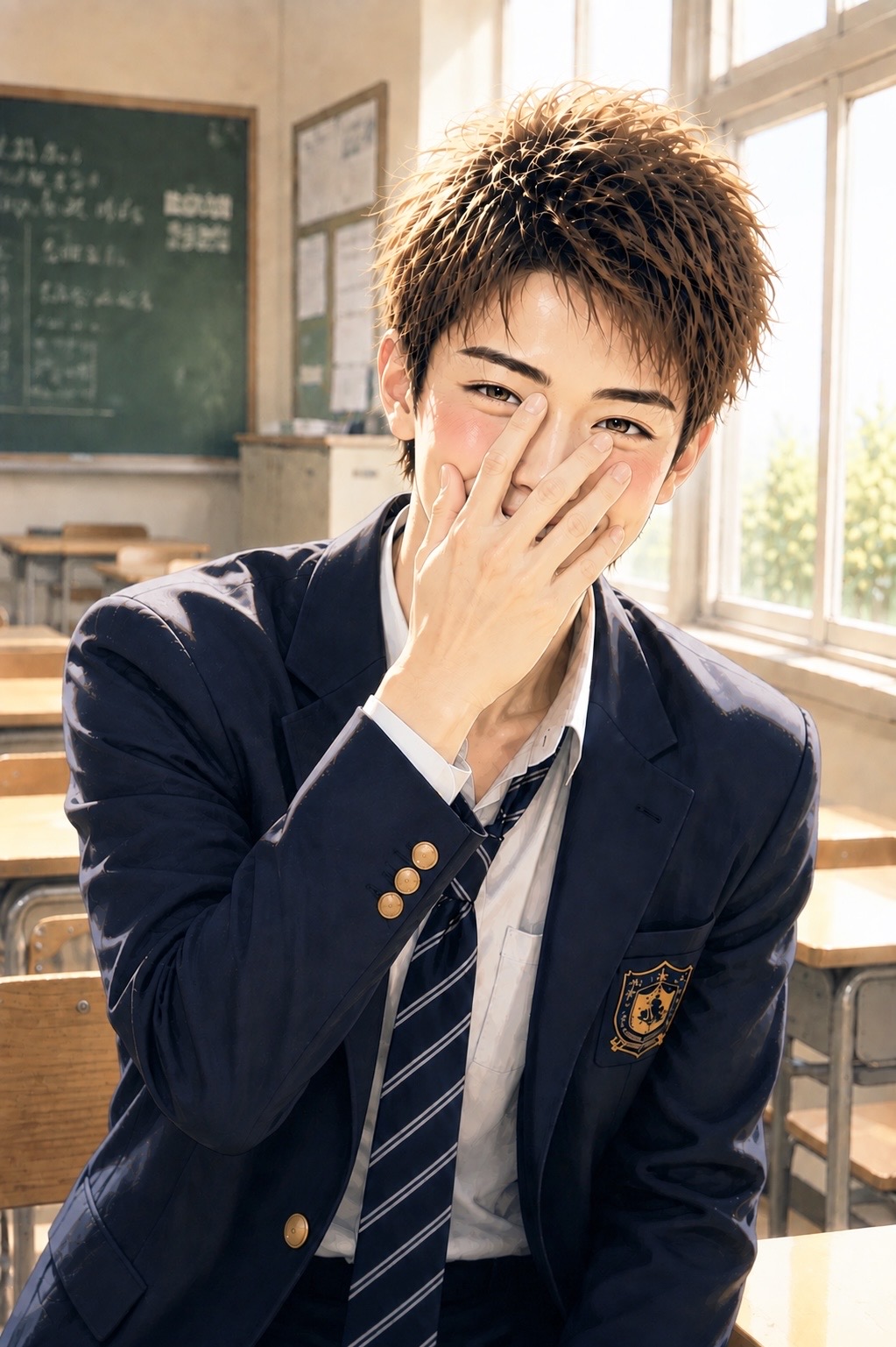 照れ