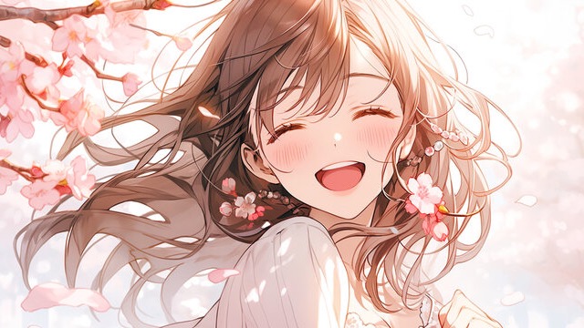 きりはじは桜を愛でていた