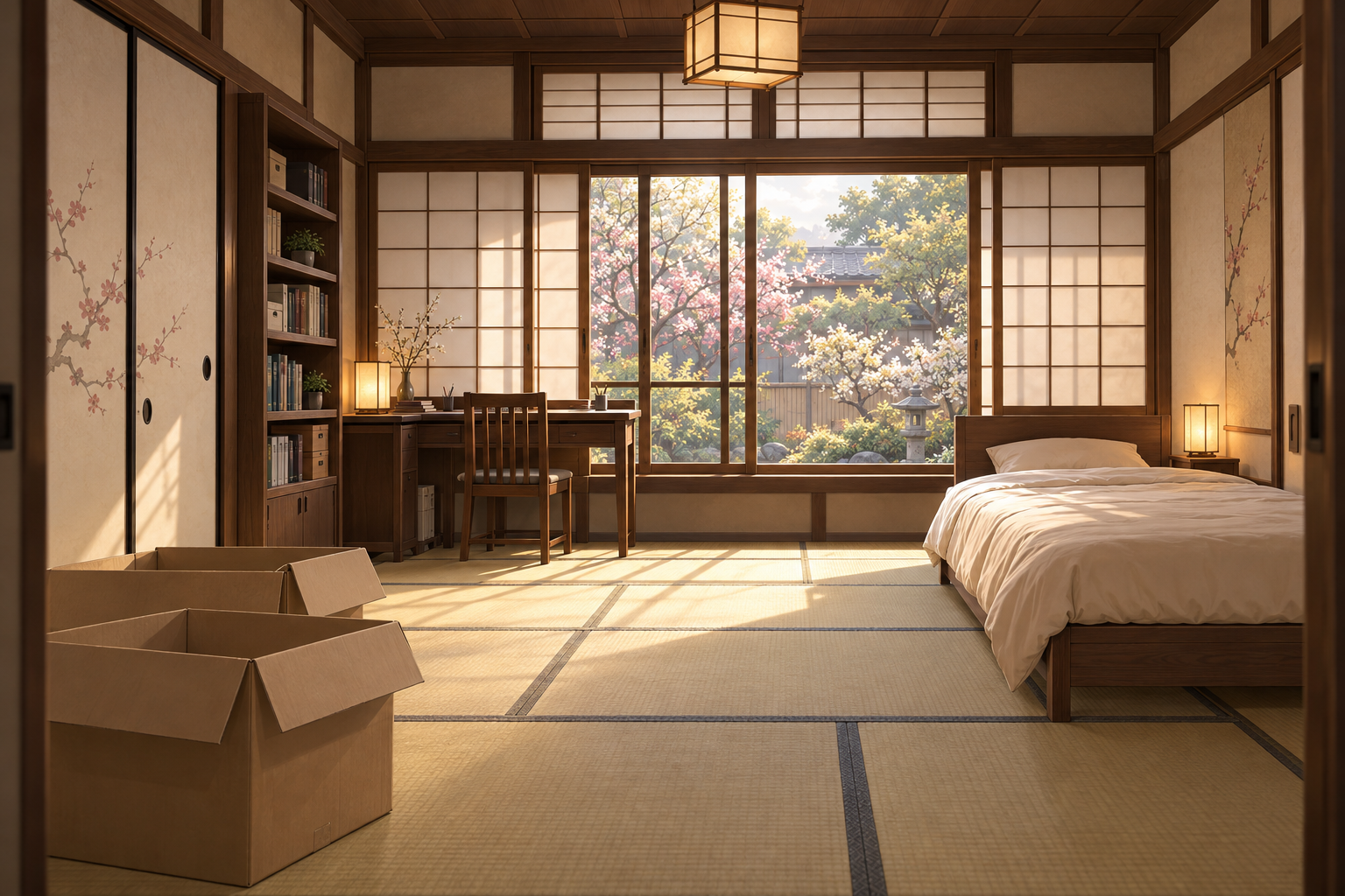 主人公の元の部屋