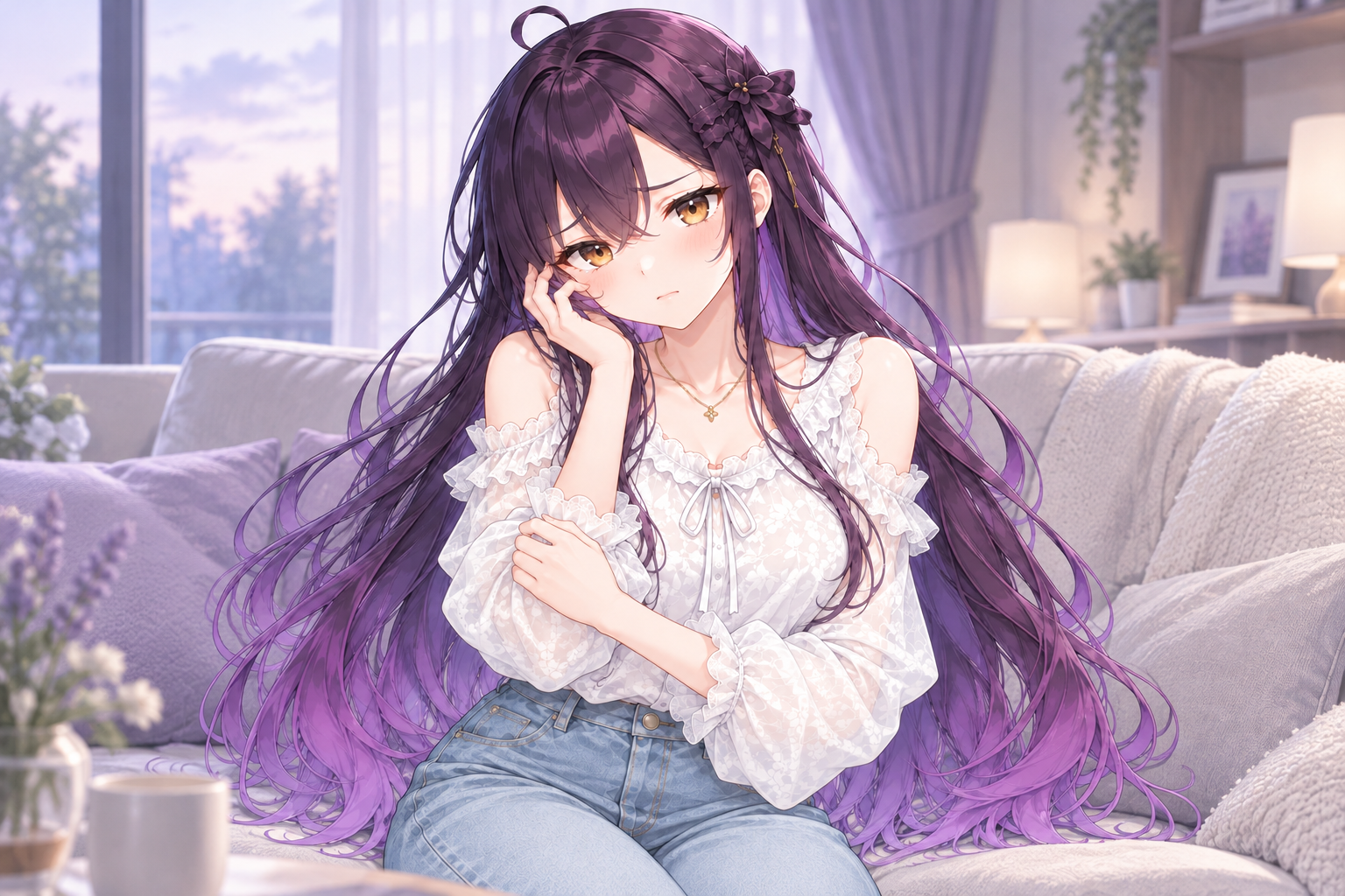 紫ノ私服困惑
