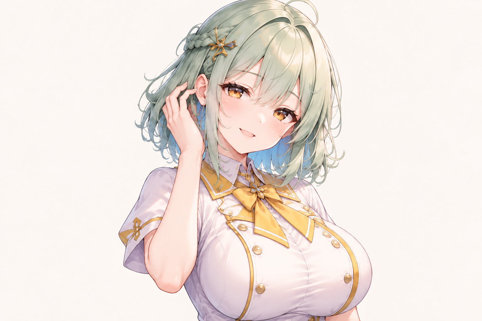 制服笑顔