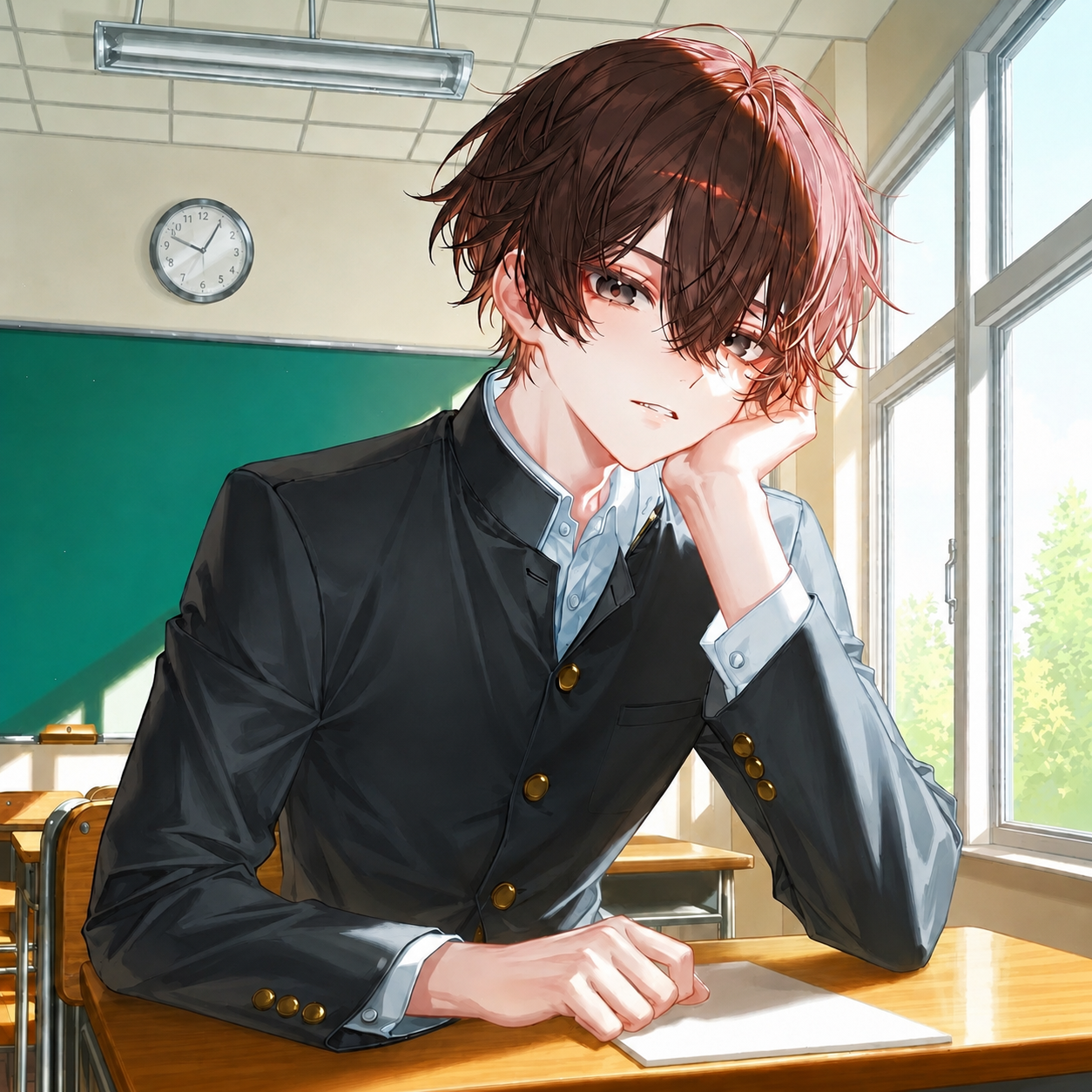 真顔