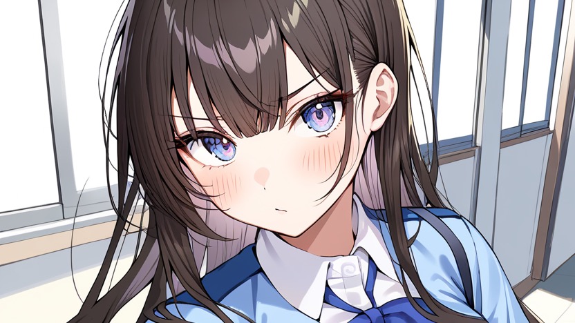 廊下で話しかけられる