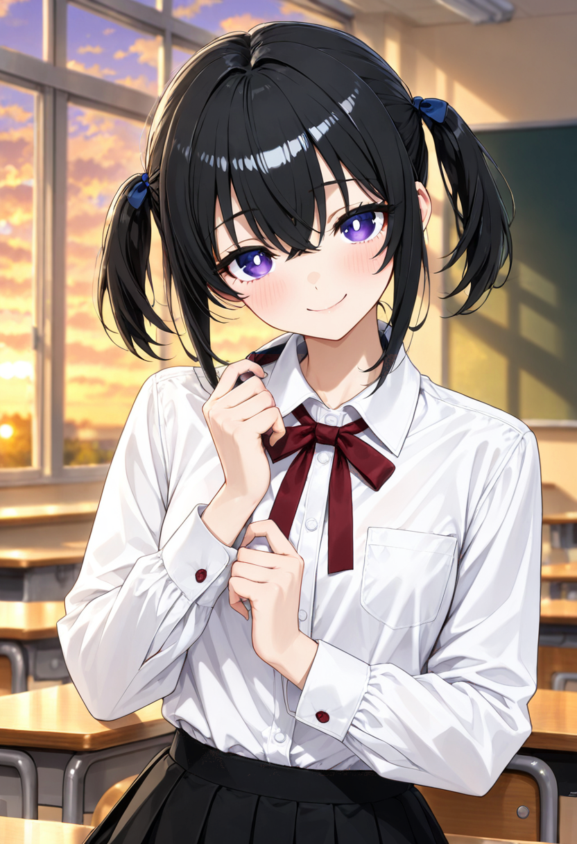 リボンを緩める