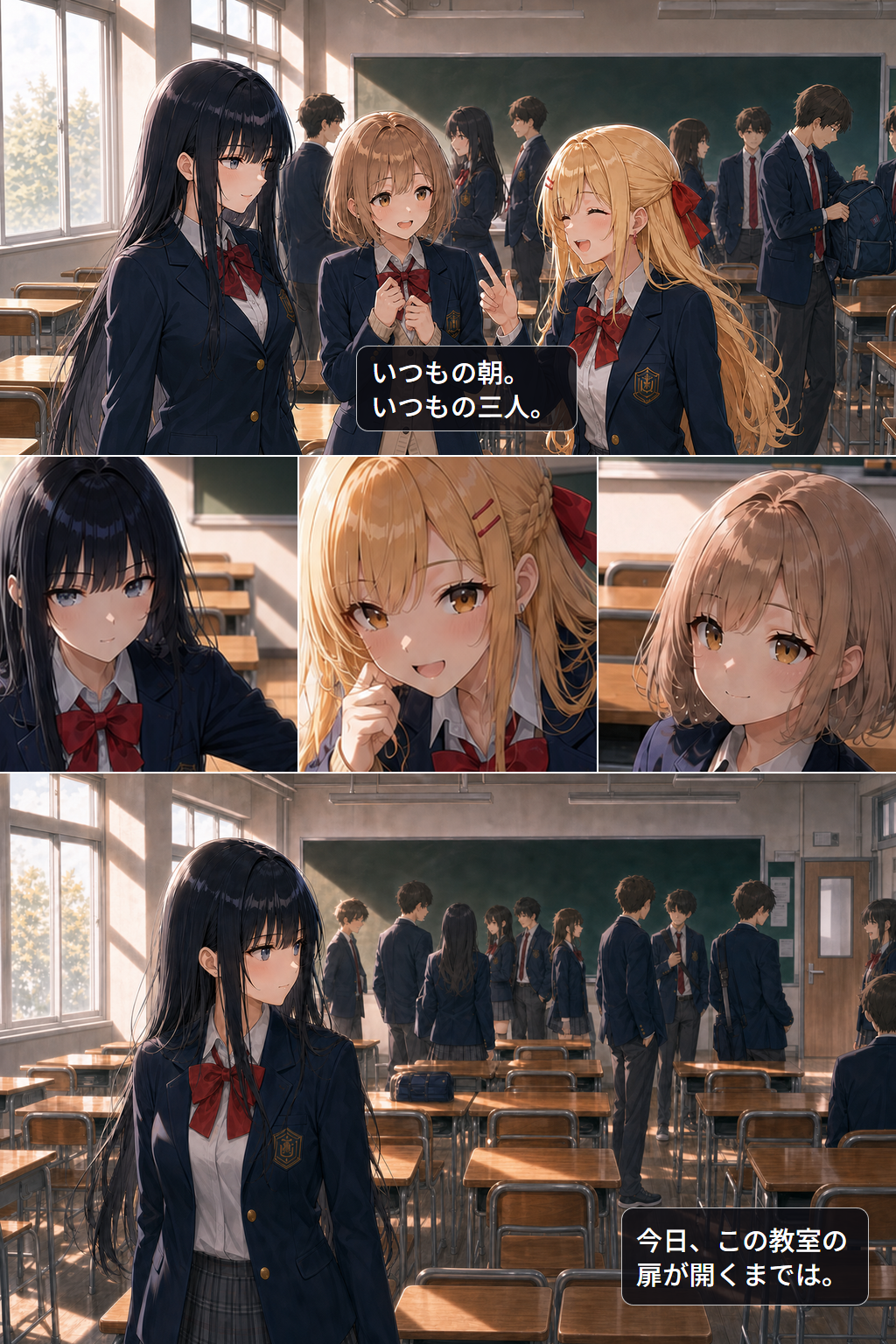 いつもの三人