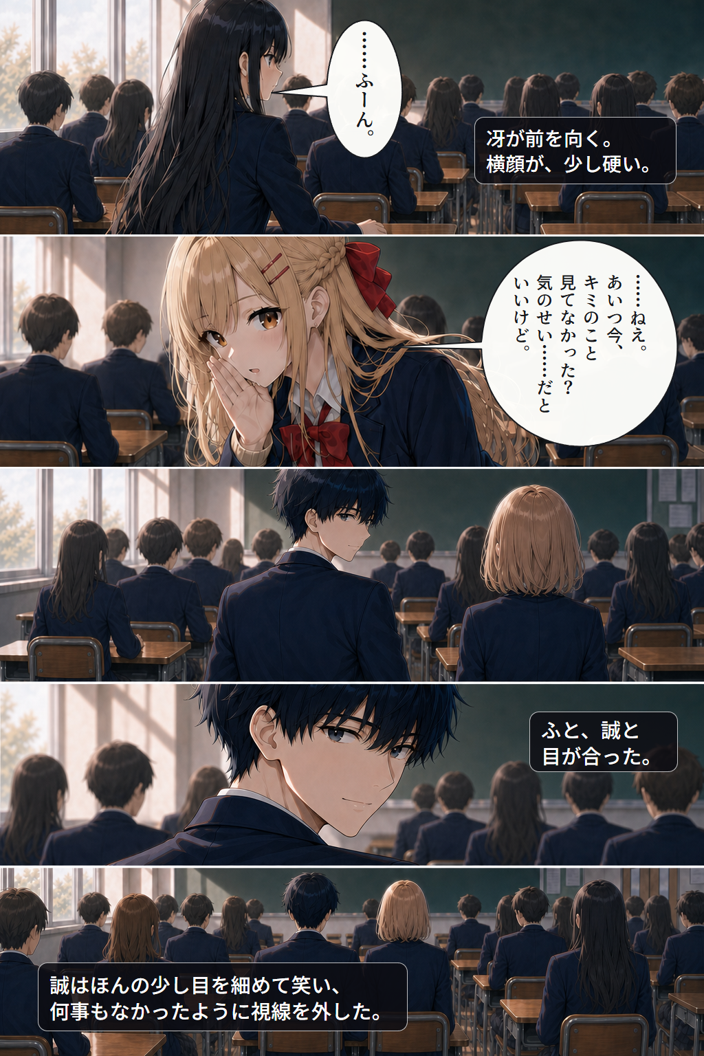 誠の視線