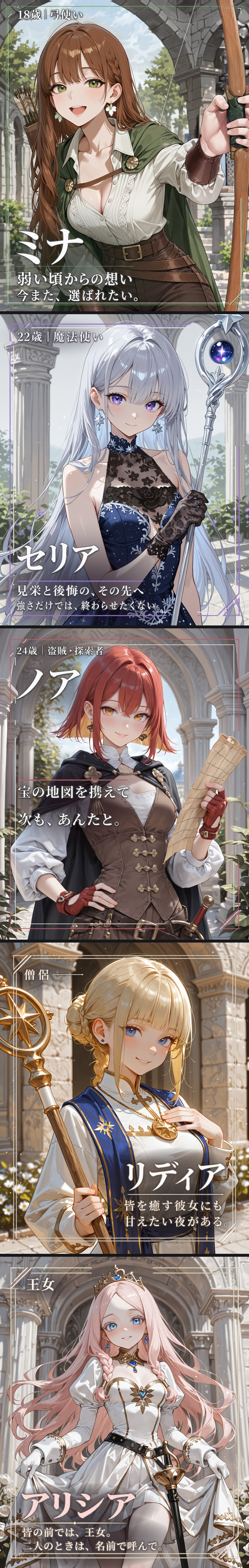 ヒロイン紹介