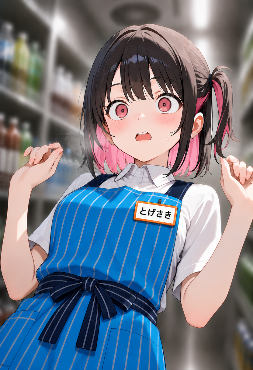 驚いて後ずさる