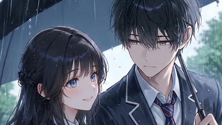 正門前