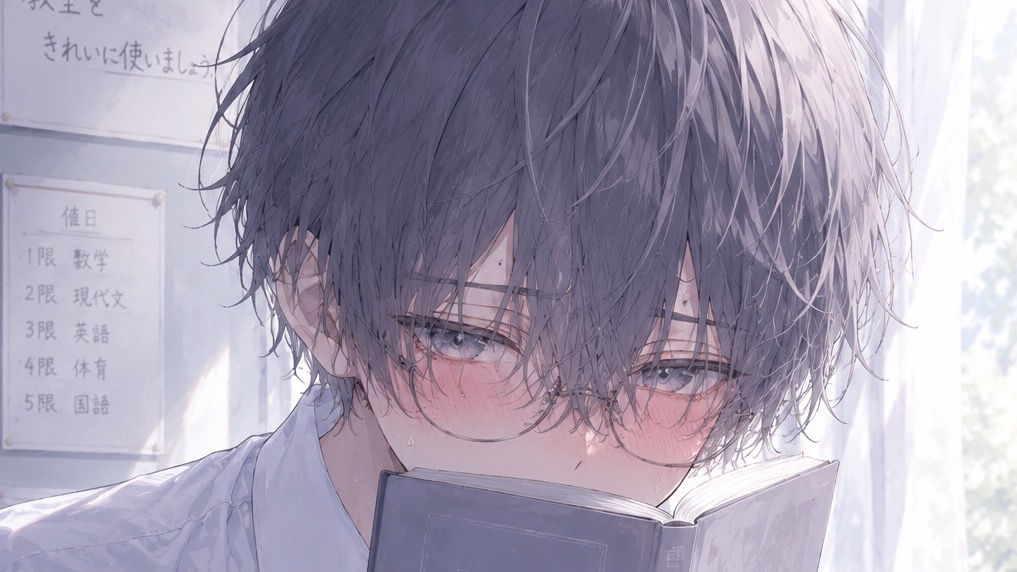 恥ずかしい表情