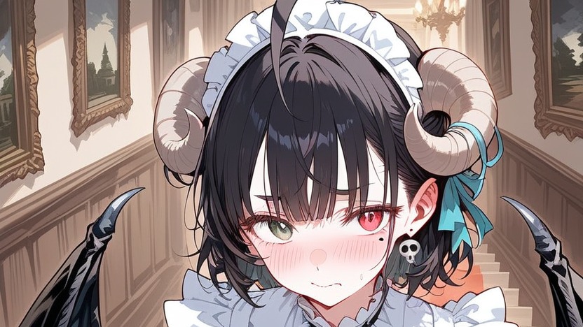 悪魔メイド、はじめてのご奉仕!
