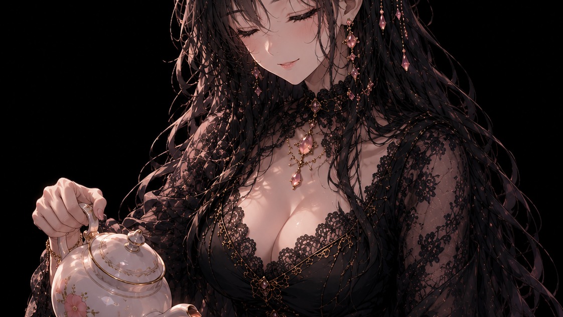 桃香る紅茶