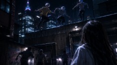 人気のない路地を一人歩いていたあなたは、突然何者かに追われた。逃げ場を失ったその瞬間三人がと出会った