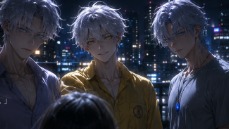 蓮はあなたの目を真っ直ぐ見つめる。